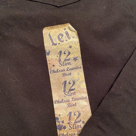 LEI black boot cut slim jeans - Picture 4 of 4